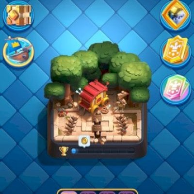 Conta de Clash com algumas cartas lvl15, gigante e mini pekka heróis e Evos.