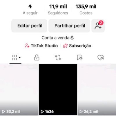 VENDO CONTA TKTK 11K DE SEGUIDORES