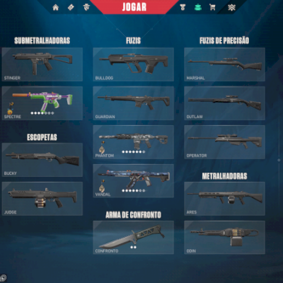 Conta Valorant chaveiro radiante Com 15 skins