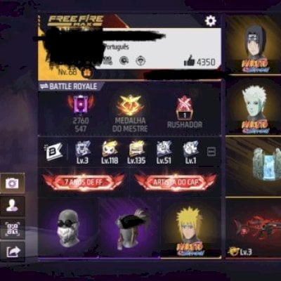 Conta FF 2018 - Prime 5