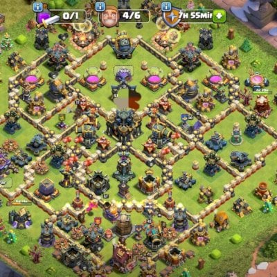 CONTA CLASH OF CLANS CV17 BEM UPADA