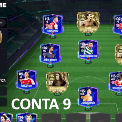CONTA 9 FIFA GER 116 + PEDRO GONÇALVES 118