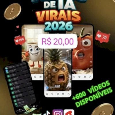 Pack De Vídeos De Objetos Falantes Virais (+470) -