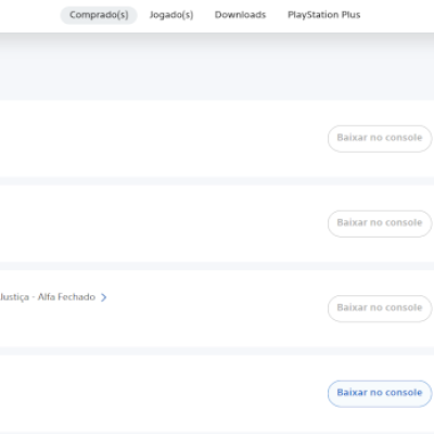 Conta PSN  mais de 10 anos mais de 300 jogos, 17 platinas