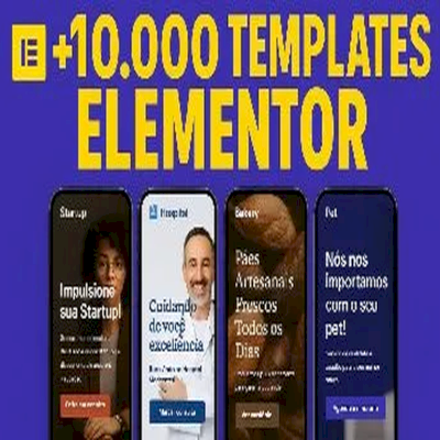 [95% OFF] MEGA PACK +10.000 TEMPLATES PRONTOS PARA O ELEMENTOR!