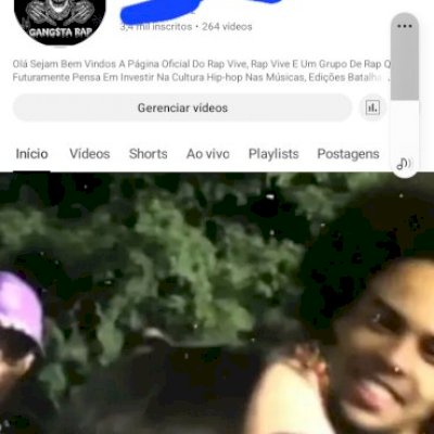 Vendo conta do YouTube