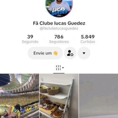 Vendo conta do tik Tok engajada