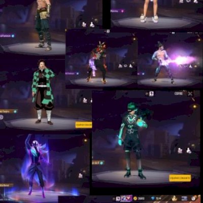 Conta free fire gemada