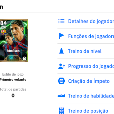 Conta efootball com Edmilson 103