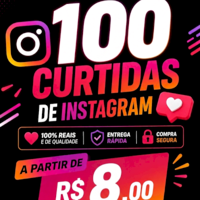 100❤️ curtidas Instagram a partir de R$8,00✅✨