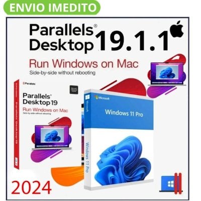 Parallels Desktop 19.1.1 + Windows 11 para Mac M1 M2 e intel