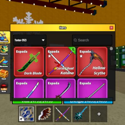 VENDO CONTA BLOX FRUITS – NÍVEL ALTÍSSIMO