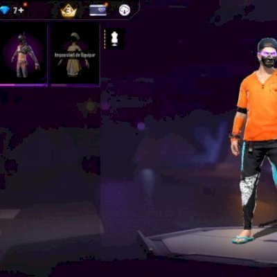 Conta gerada com calça angelical