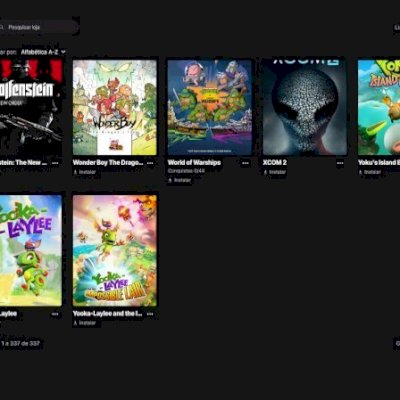 Conta Epic Games com 330 jogos