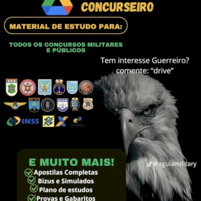 Super pack PDF concursos públicos esa-eear ,ENEM polícia militar entre outros