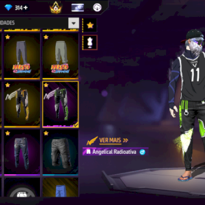 Conta nível 72 - NARUTO, BLUE LOCK, ANGELICAL, BARBINHA, ARMAS EVOLUTIVAS