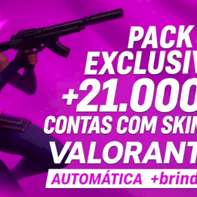 💥 COMBO 21K+ CONTAS VALORANT NFA + CHECKER (BRINDE!) | Entrega Automática!
