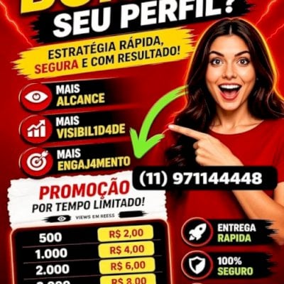 Seguidores no Instagram