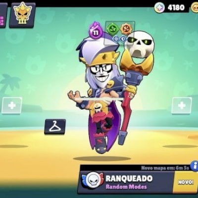 Conta Brawl Stars 31k | 17 Hipercargas | 91/97 Brawlers | Skins em todos os Lvl