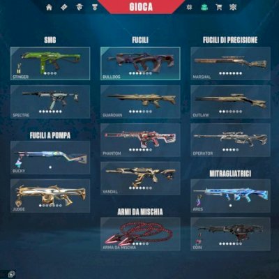 Conta Valorant - Diamente 1 - Várias Skins