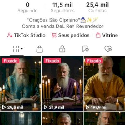 Tiktok [MONETIZADO] 11k seguidores 100% reais parada a tempo  (Leia a descrição)