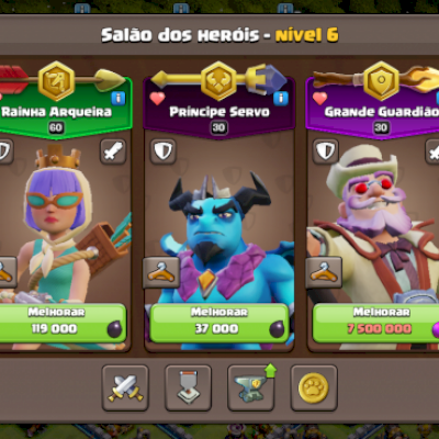 Conta de Clash of clans