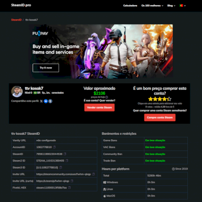 CONTA STEAM COM MUITOS JOGOS