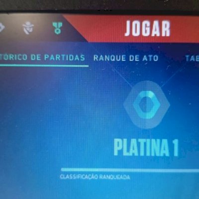 Conta de valorant ouro/platina