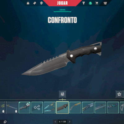 Conta Platina Skins Raras R$1650 Gastos