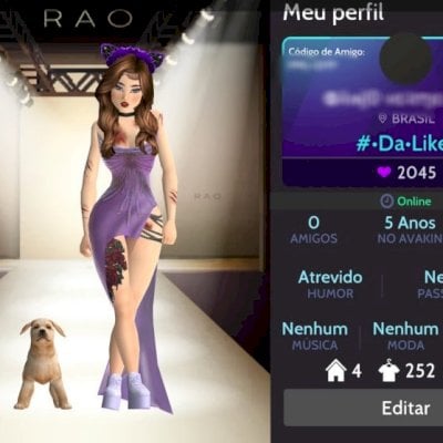 Conta avakin life nível 21