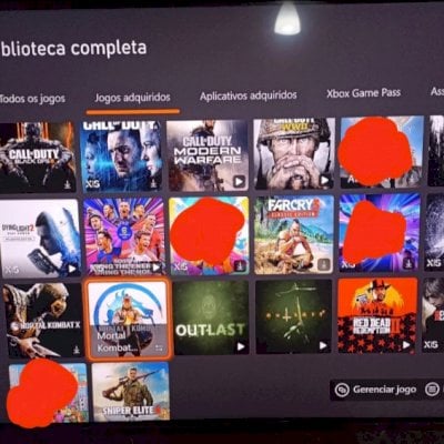 Vendo Conta De Xbox ,Vários Jogos Tops 💥