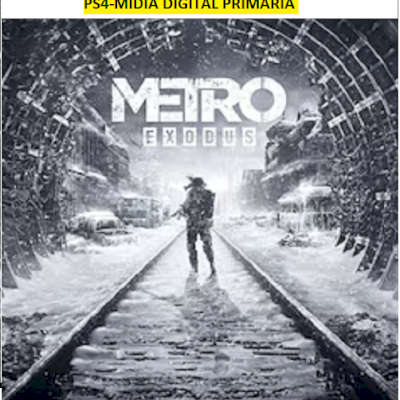 Metro Exodus DE PS4 MIDIA DIGITAL PRIMARIA
