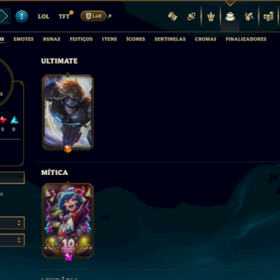 Prata 4 com 95 Champs e 36 Skins