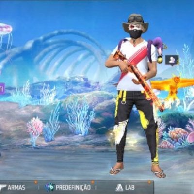 CONTA DE FREE FIRE CABELO ROSA + AGELICAL + PLANADOR E MAIS !!