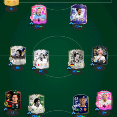 Vendo conta FC 25  Pc , Over 92+ .