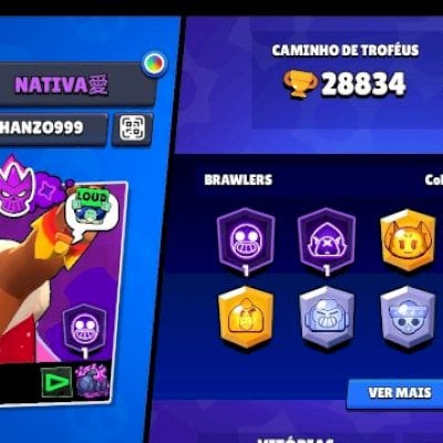 Conta de 2019 Brawl stars boa