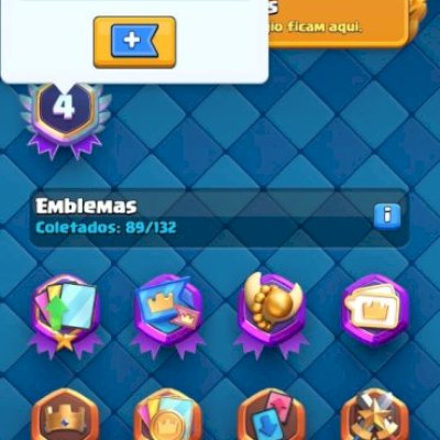 conta de Clash Royale 4 anos de jogo com 8600 trofeis (preço negociavel)