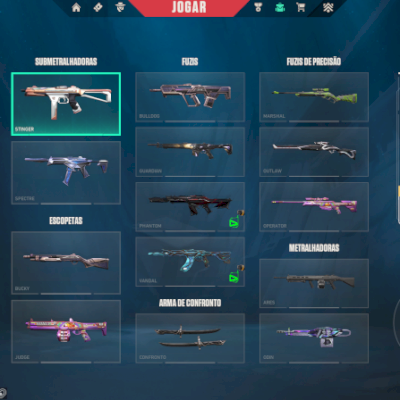 CONTA DE VALORANT MAIS DE R$1300