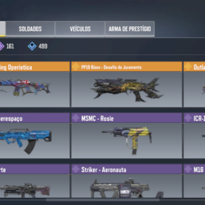 Contas Call of duty mobile