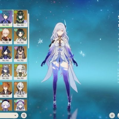 Conta genshin AR60 Endgame