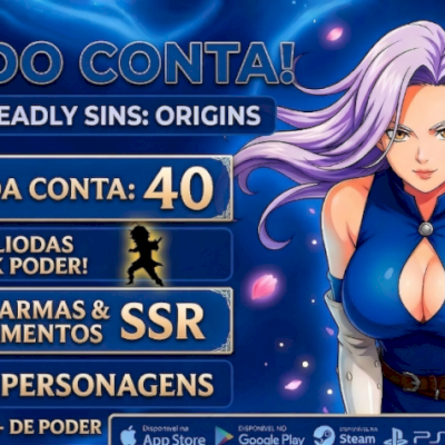 SEVEN DEADLY SINS: ORIGINS NVL 40, Meliodas 18K+ Equipe 50K+