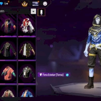 conta de free fire no servidor da indonésia