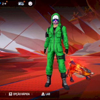 Conta de free fire level 67