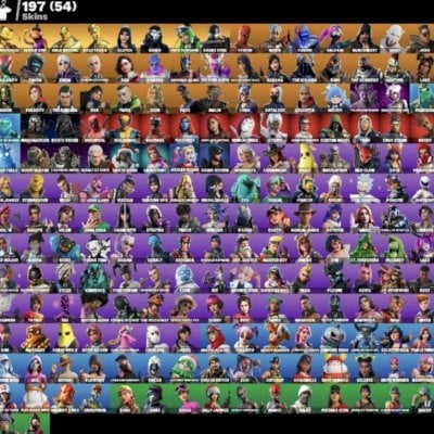 CONTA +200 SKINS 80K VBUCKS GASTOS