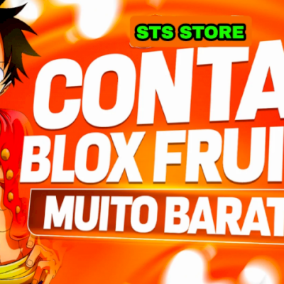 Pack Blox Fruits Com 3 Mil e 500 + Contas Com Login e Senha