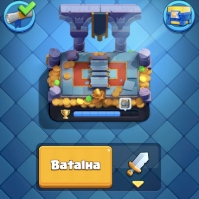Conta nível 12 Clash royale