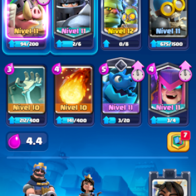 CONTA 7K DE TROFEUS,LVL 11 DE TORRE