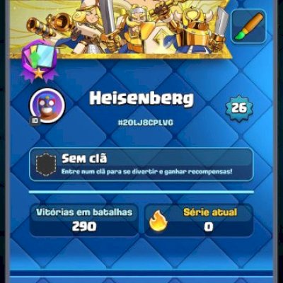 Conta clash royale 5115 troféus 963 gemas