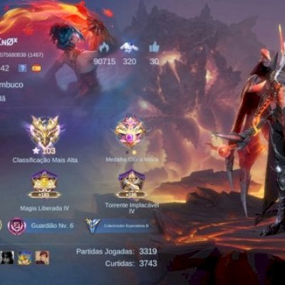 153 Skins | 74 Estrelas | Max 103 | Colecionador Especialista III