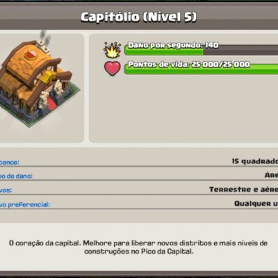 Clã Nvl 15 - Capitólio Nvl 5